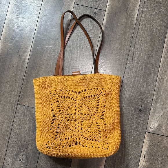 Patricia Nash Handbags - Patricia Nash Naomi Crochet Butterfly Tote Bag